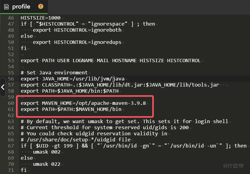 记录下在Centos系统安装部署Maven项目管理和构建自动化工具的图文详情 第4张